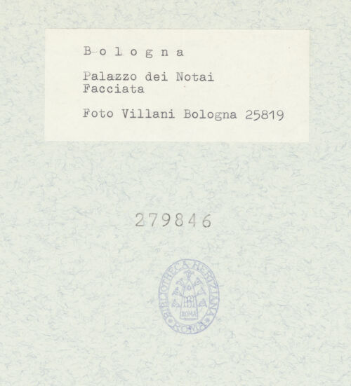 Rückseite von bh279846_recto