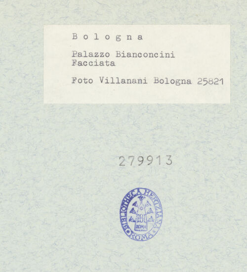 Rückseite von bh279913_recto