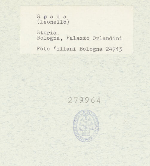 Rückseite von bh279964_recto