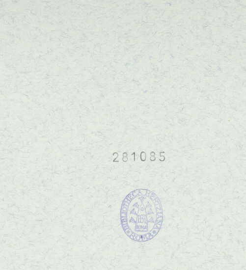 Rückseite von bh281085_recto