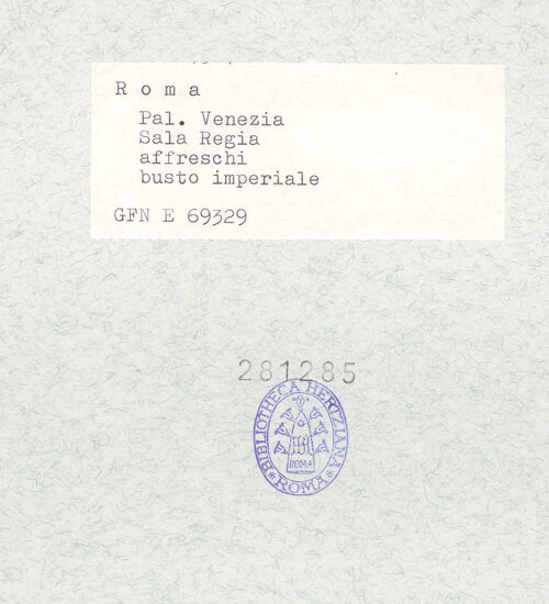 Rückseite von bh281285_recto