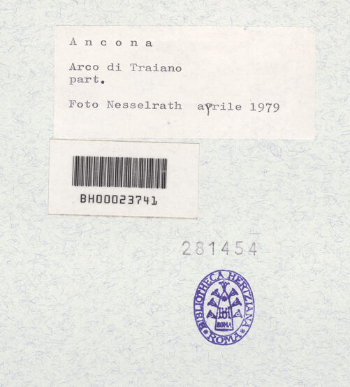 Rückseite von bh281454_recto