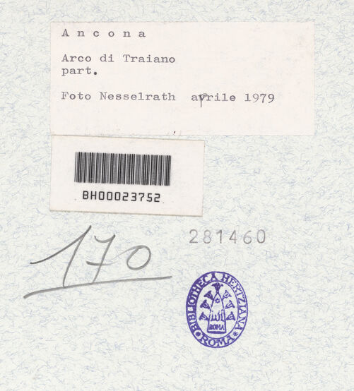 Rückseite von bh281460_recto