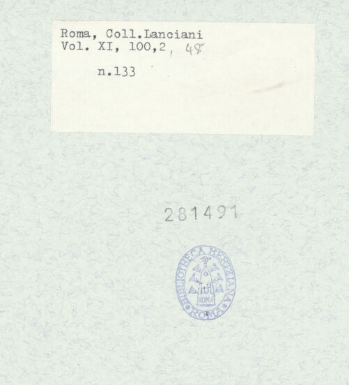 Rückseite von bh281491_recto