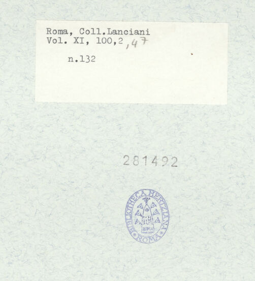 Rückseite von bh281492_recto