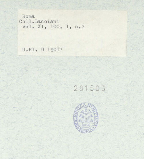 Rückseite von bh281503_recto