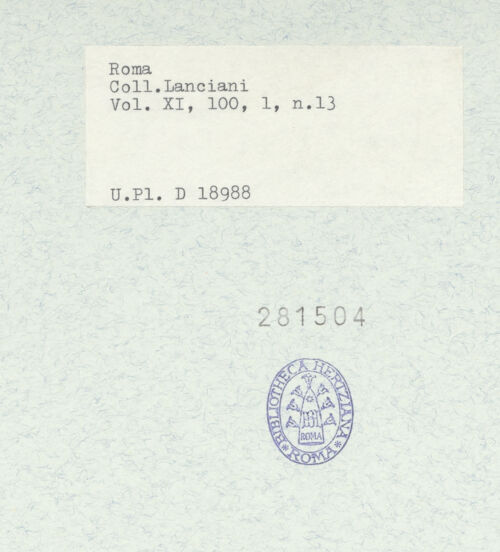 Rückseite von bh281504_recto