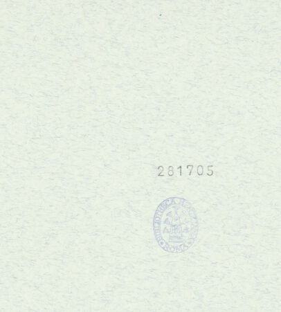 Rückseite von bh281705_recto