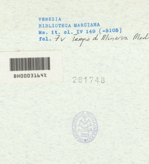 Rückseite von bh281748_recto