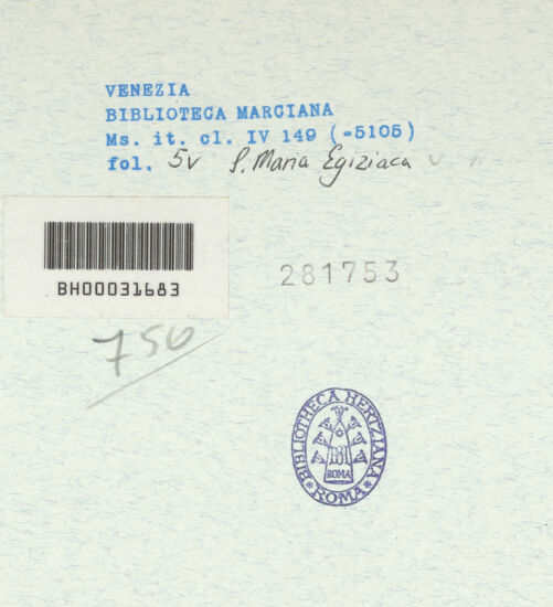 Rückseite von bh281753_recto