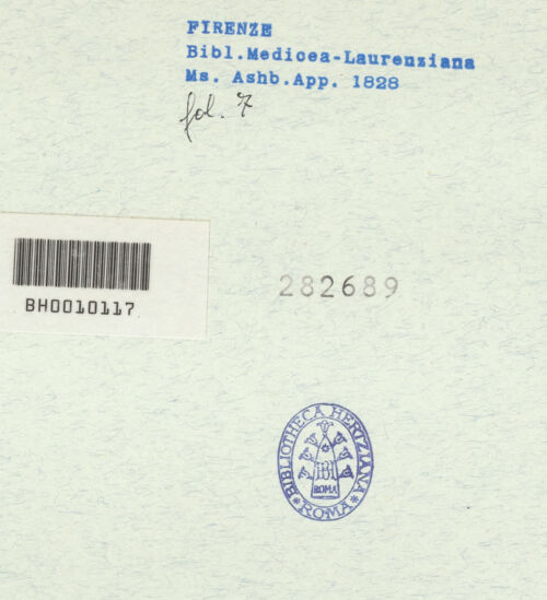 Rückseite von bh282689_recto