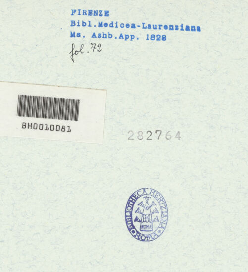 Rückseite von bh282764_recto