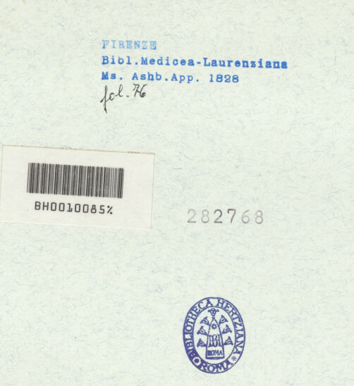 Rückseite von bh282768_recto