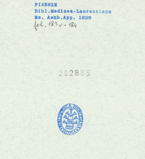 Rückseite von bh282885_recto