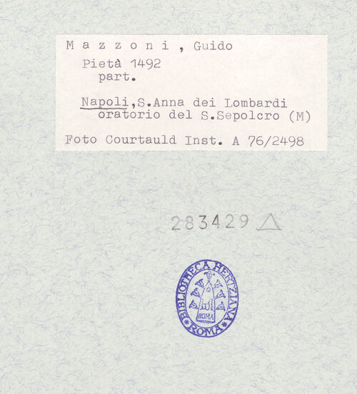 Rückseite von Courtauld Institute of Art [https://www.deutsche-digitale-bibliothek.de/content/lizenzen/rv-ez/] Beweinung ChristiJoseph von Arimathäa - Rückseite, bh283429_recto. Foto.