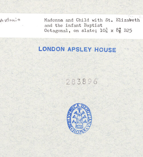 Rückseite von bh283896_recto