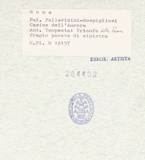 Rückseite von bh284402_recto