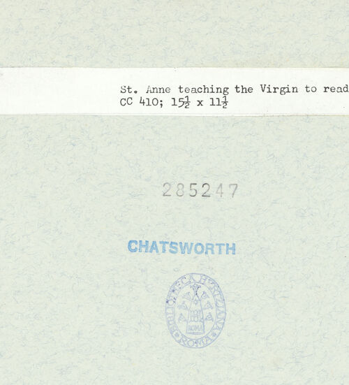 Rückseite von bh285247_recto