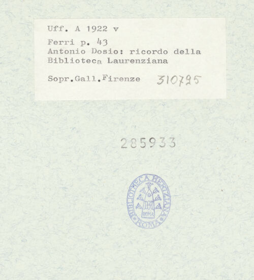 Rückseite von bh285933_recto