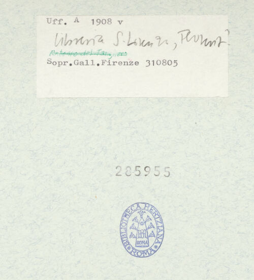 Rückseite von bh285955_recto