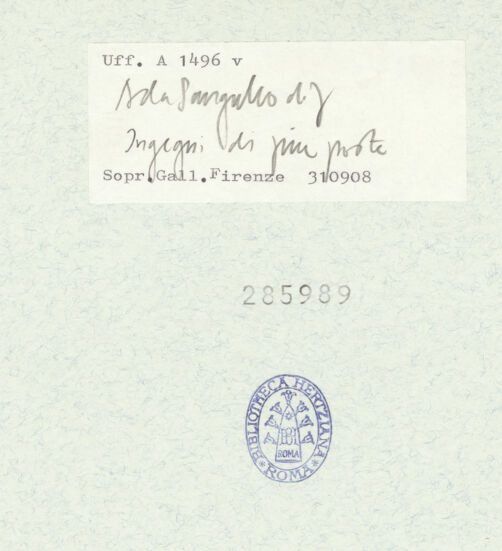 Rückseite von bh285989_recto