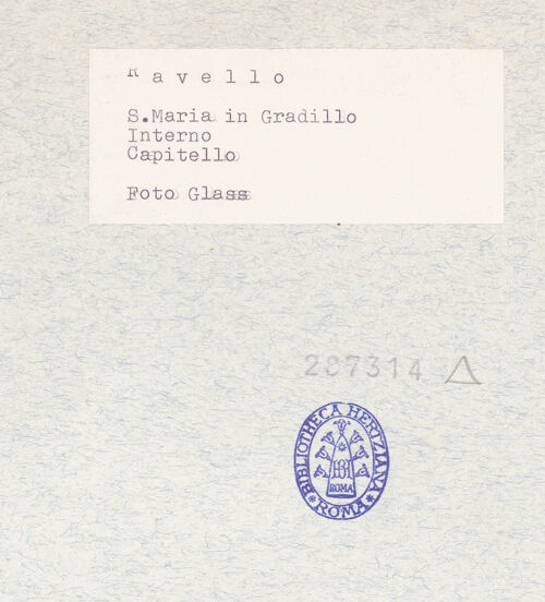 Rückseite von Glass, Dorothy [https://www.deutsche-digitale-bibliothek.de/content/lizenzen/rv-ez/] Seitenansicht, bh287314_recto. Foto: Glass, Dorothy.