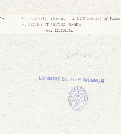 Rückseite von bh287768_recto