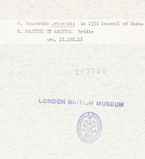 Rückseite von bh287768_recto