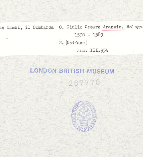 Rückseite von bh287770_recto