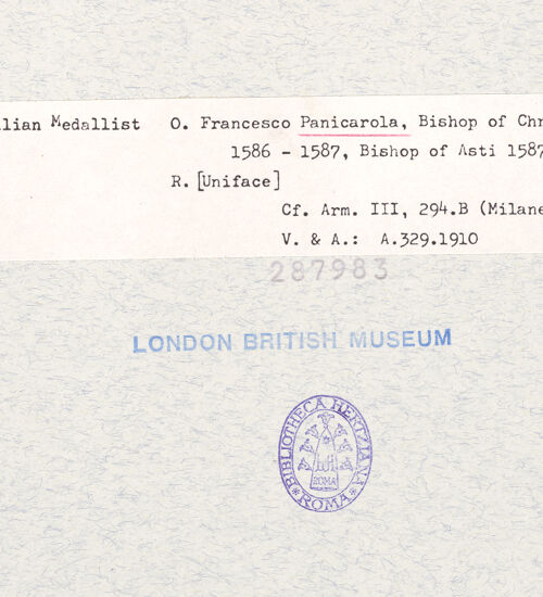 Rückseite von bh287983_recto