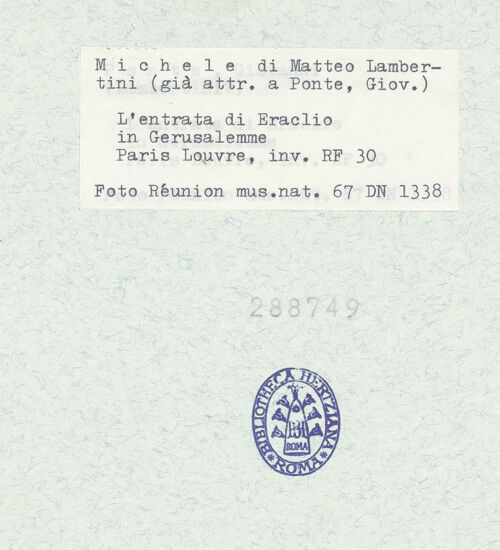 Rückseite von bh288749_recto