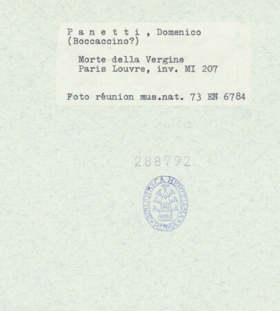 Rückseite von bh288792_recto