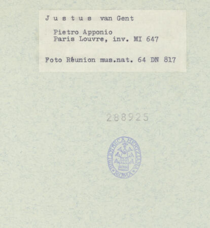 Rückseite von bh288925_recto