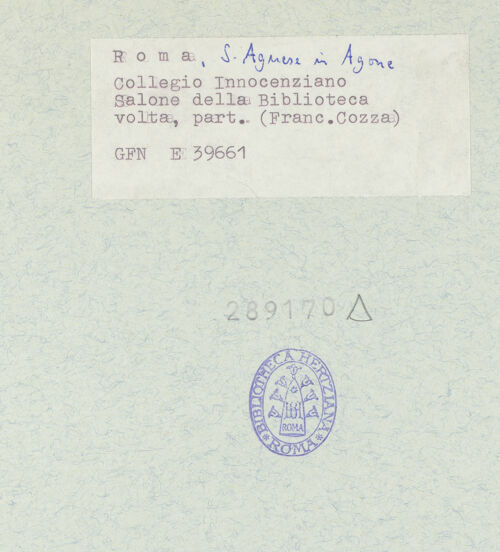 Rückseite von ICCD [https://www.deutsche-digitale-bibliothek.de/content/lizenzen/rv-ez/] Apotheose der Theologie - Detail: Neptun, bh289170_recto. Foto.