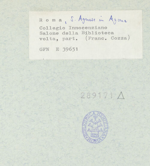 Rückseite von ICCD [https://www.deutsche-digitale-bibliothek.de/content/lizenzen/rv-ez/] Apotheose der Theologie - Detail: Allegorie mit Rad, bh289171_recto. Foto.