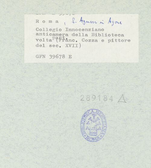 Rückseite von ICCD [https://www.deutsche-digitale-bibliothek.de/content/lizenzen/rv-ez/] Allegorien und Szenen aus der römischen Geschichte - Seitliches langes Bildfeld, Detail: zwei Feldherren, bh289184_recto. Foto.