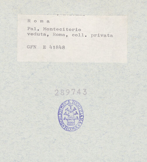 Rückseite von bh289743_recto