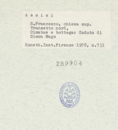 Rückseite von bh289904_recto