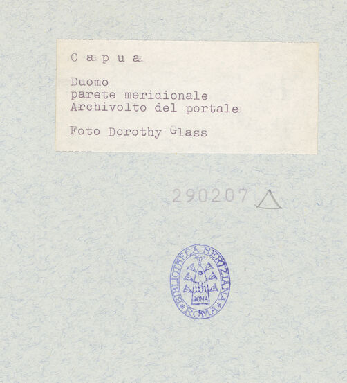 Rückseite von Glass, Dorothy [https://www.deutsche-digitale-bibliothek.de/content/lizenzen/rv-ez/] Rechtes Teil, bh290207_recto. Foto: Glass, Dorothy.