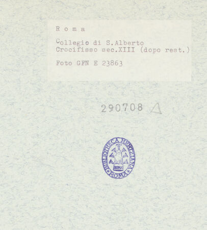 Rückseite von ICCD [https://www.deutsche-digitale-bibliothek.de/content/lizenzen/rv-ez/] Kruzifix - gesamt; nach der Restaurierung, bh290708_recto. Foto.