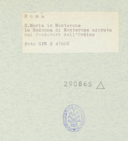 Rückseite von bh290865_recto