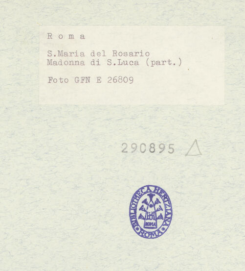 Rückseite von bh290895_recto