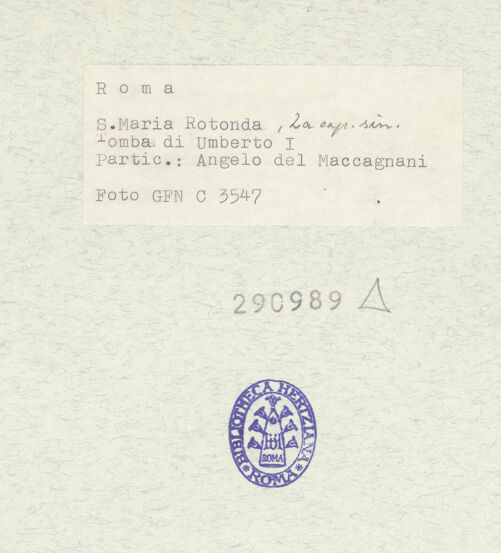 Rückseite von bh290989_recto