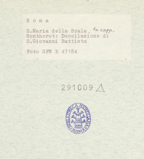 Rückseite von bh291009_recto