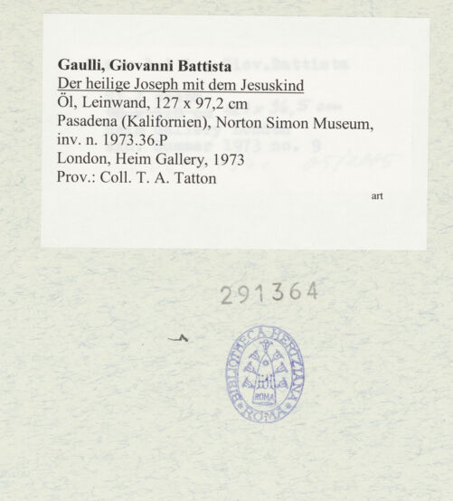 Rückseite von bh291364_recto