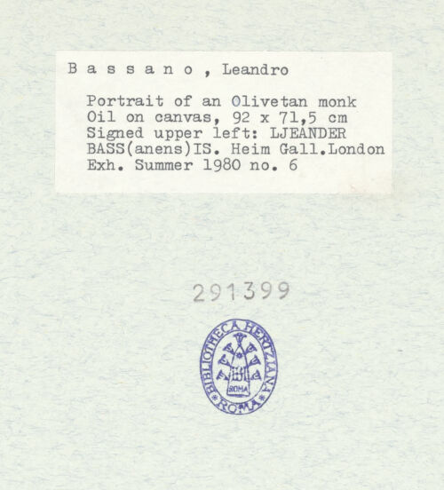 Rückseite von bh291399_recto