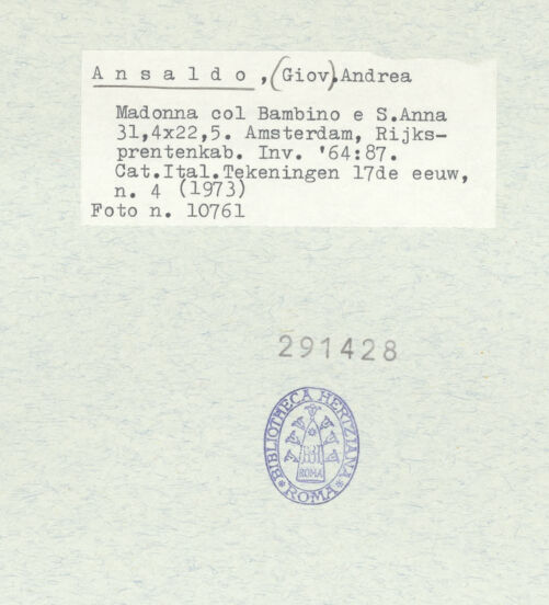 Rückseite von bh291428_recto