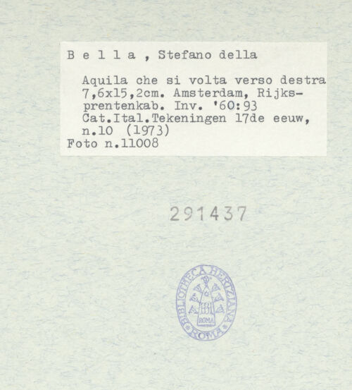 Rückseite von bh291437_recto