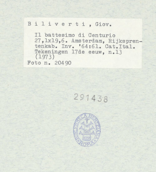 Rückseite von bh291438_recto