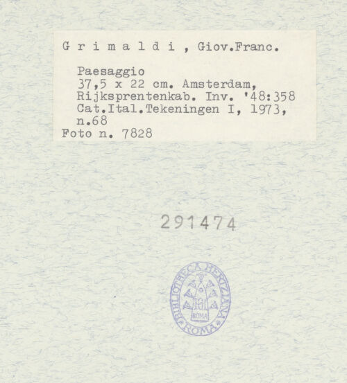 Rückseite von bh291474_recto